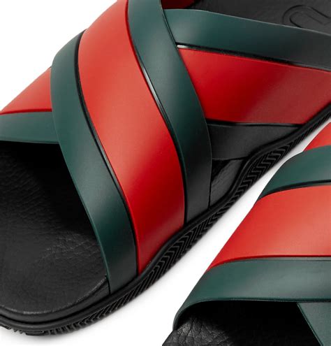 gucci rubber slides